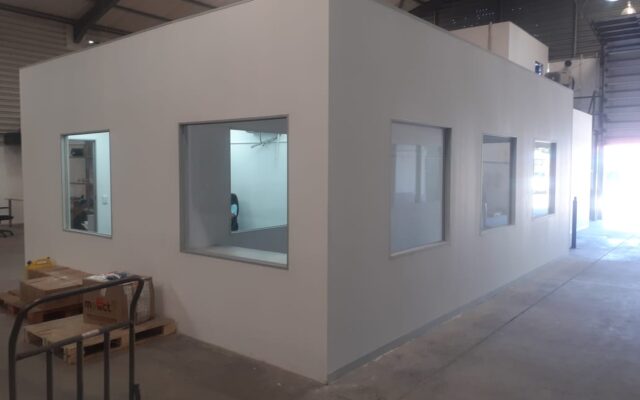 Office Drywall Partitioning